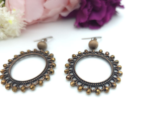 Boho Stil Ohrringe Vintage Ornament